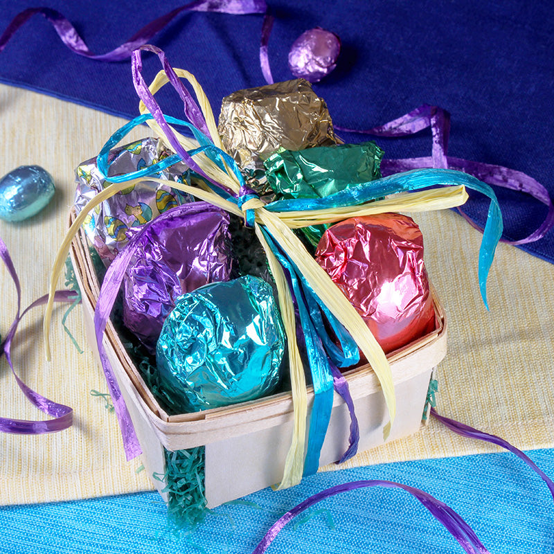 Eggs in a Berry Basket