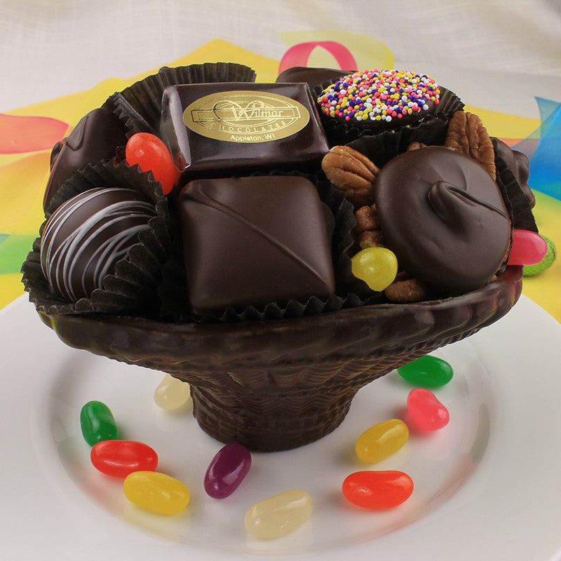 Chocolate Flower Basket