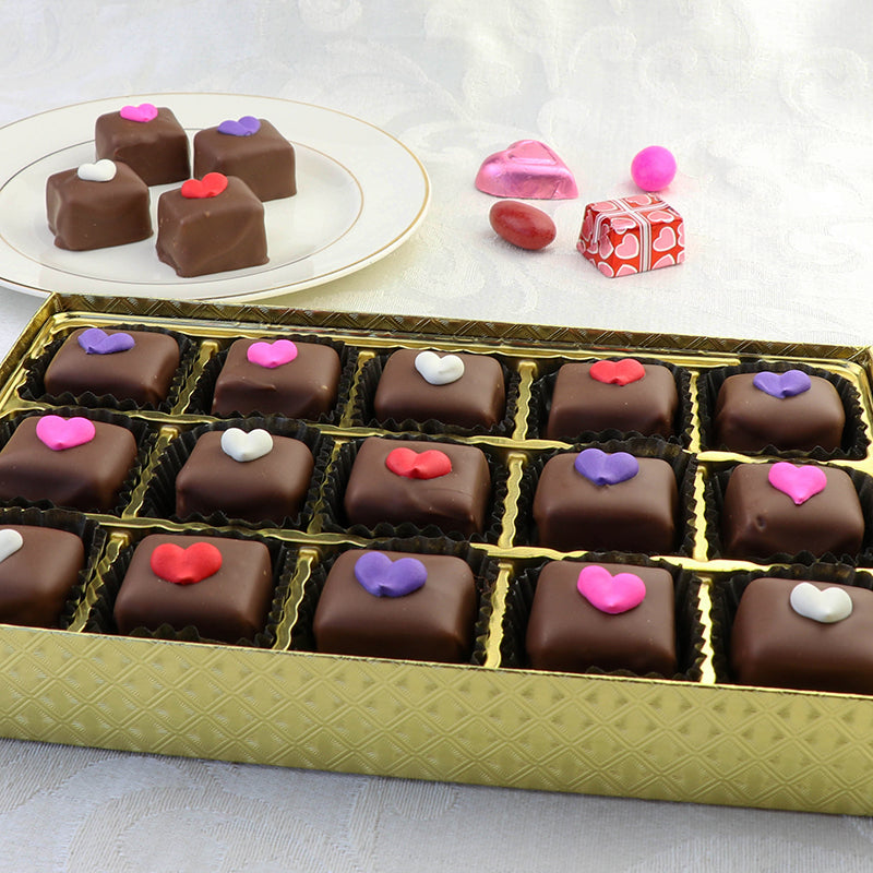 15 pc. Heart Decorated Meltaways