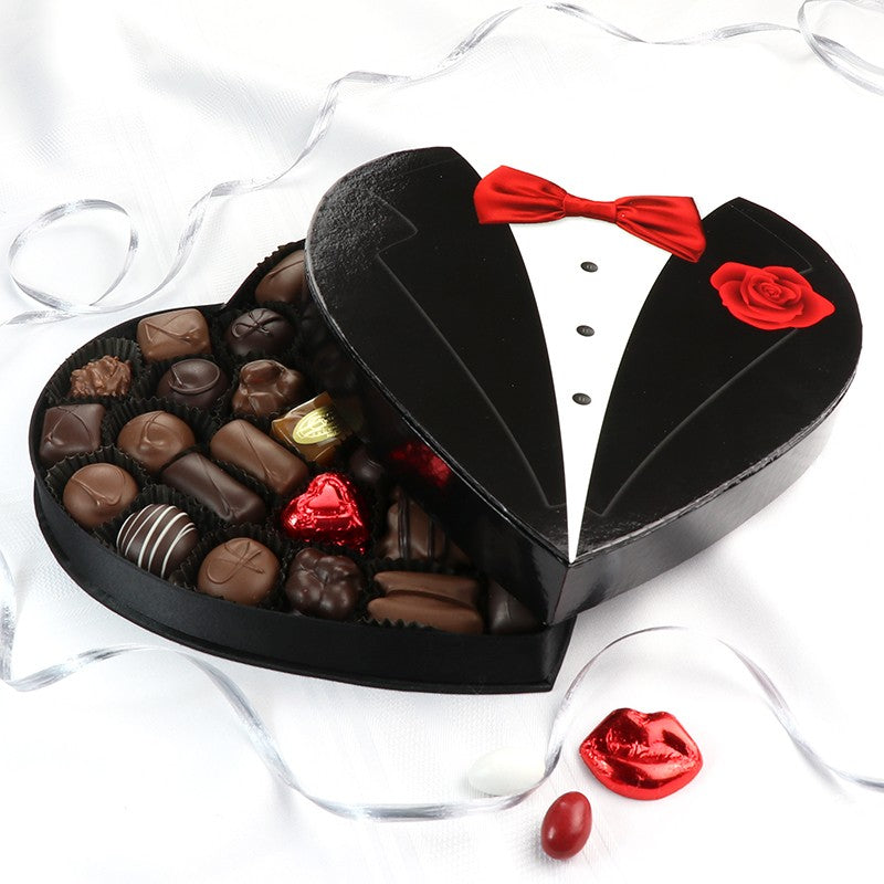 1 lb. Tuxedo Heart